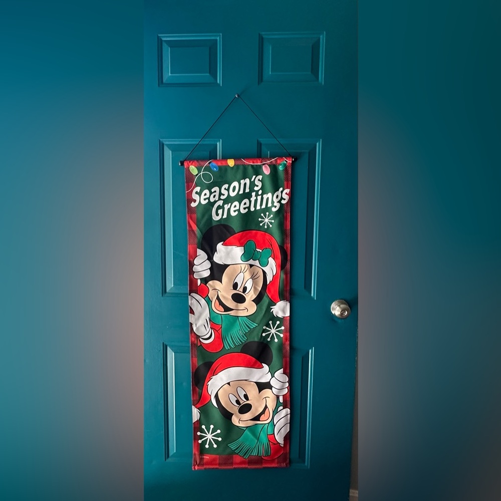 Mickey and Minnie Mouse banner
